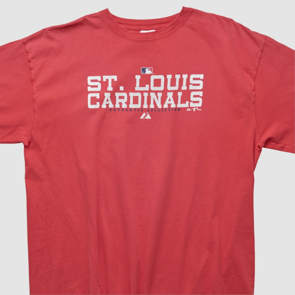 St. Louis Cardinals Majestic 2006 T-shirt - Red Vintage