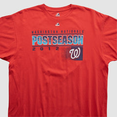 Washington Nationals Majestic 2012 T-shirt - Red Vintage