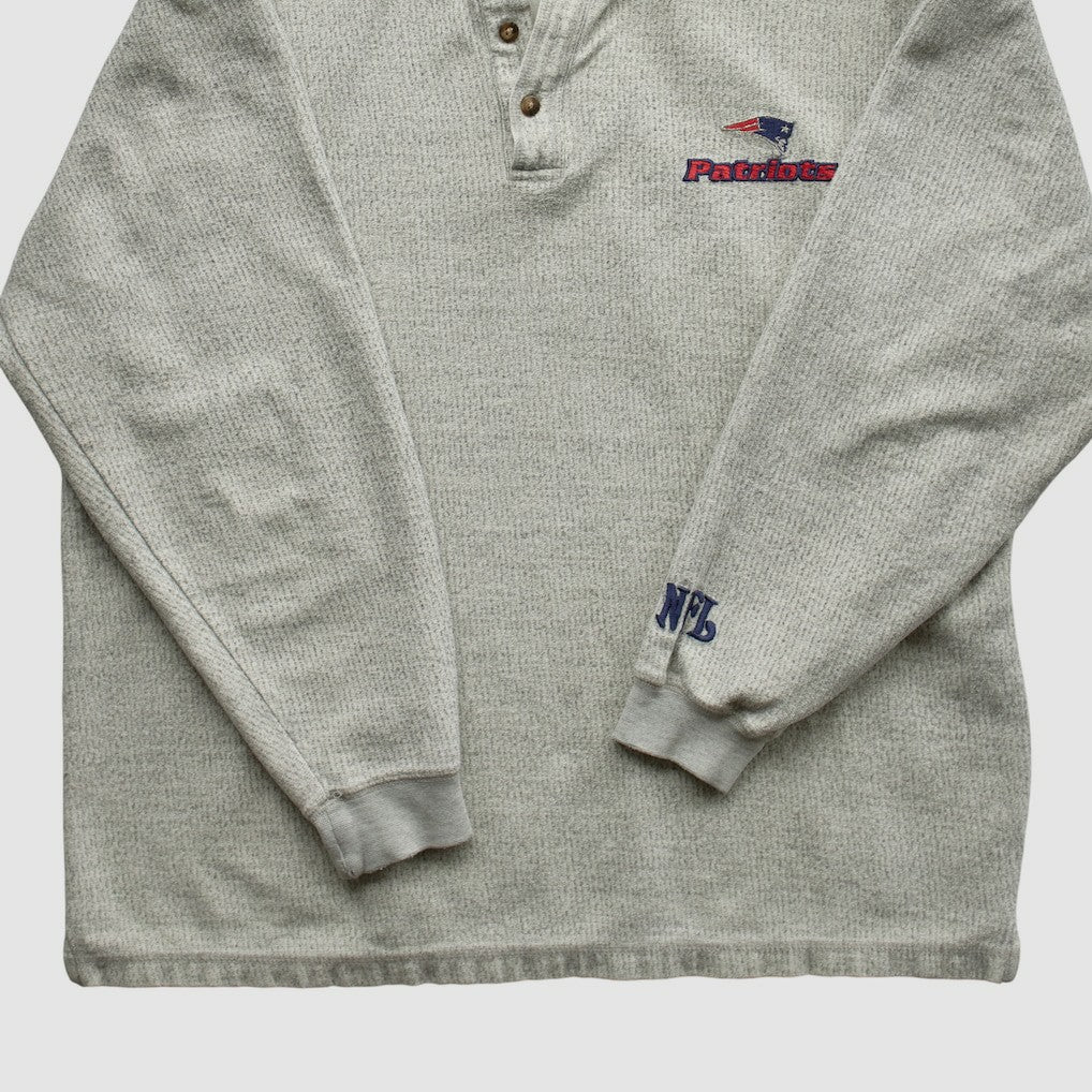 New England Patriots NFL 2000s Sweatshirt - Heather Gray Vintage sale