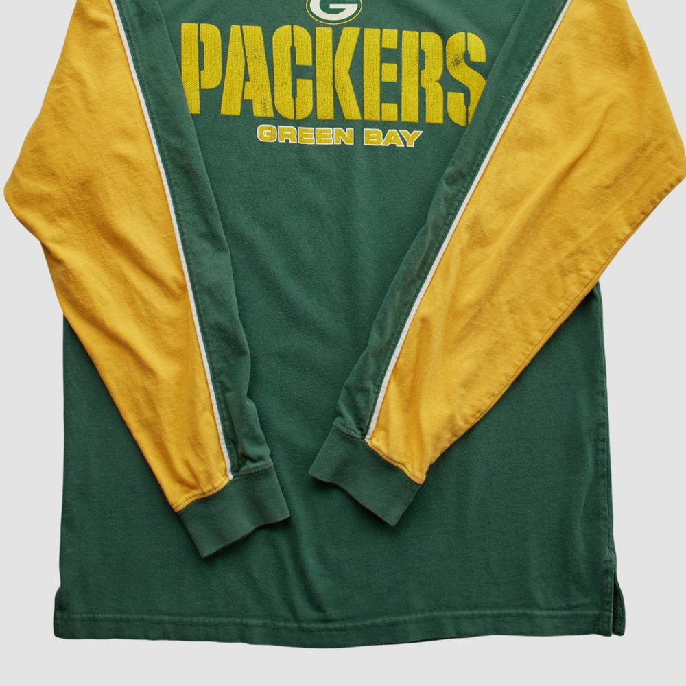Green Bay Packers NFL 2000s Long Sleeve T-shirt - Green Vintage outlet