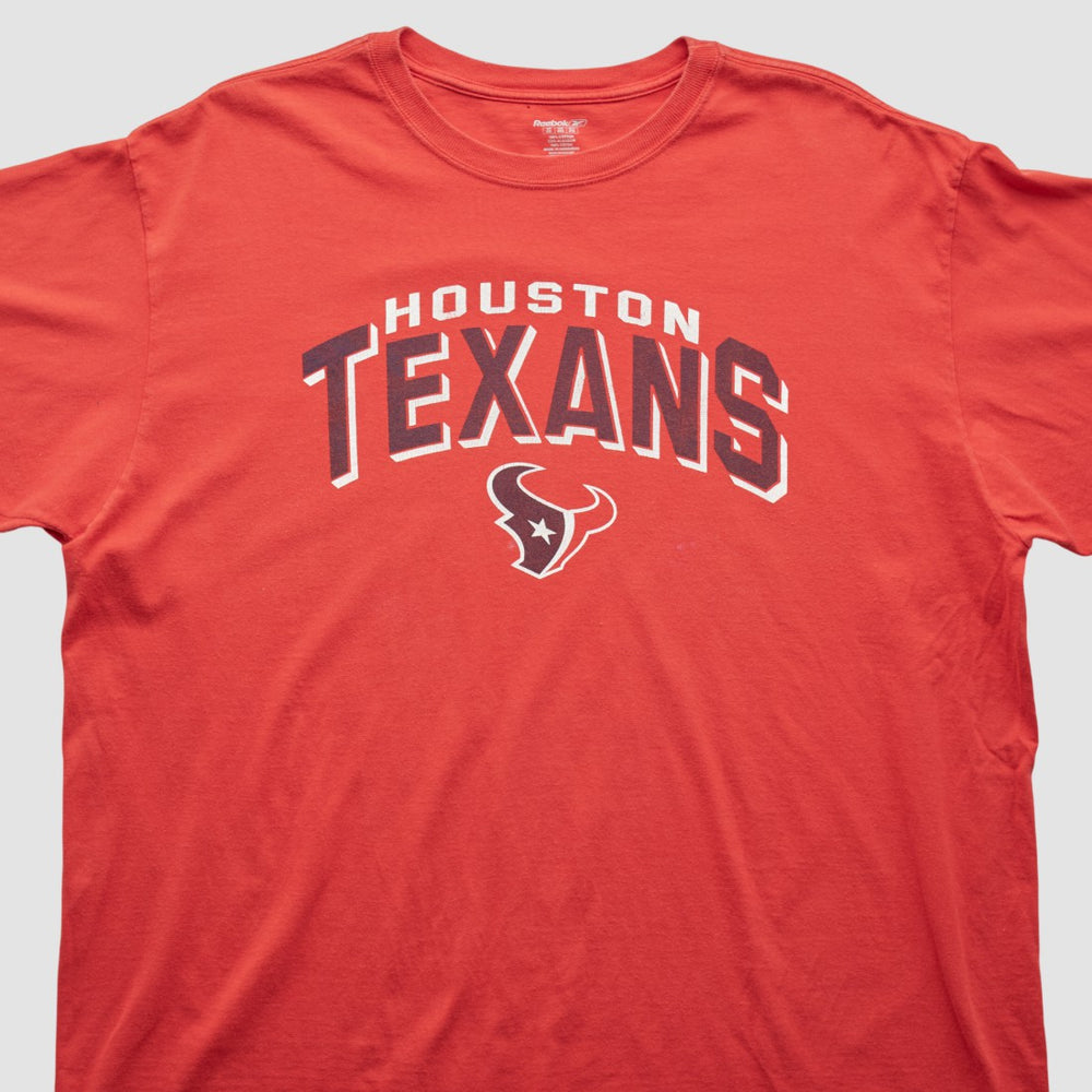 Houston Texans Reebok 2000s T-shirt - Red Vintage discount