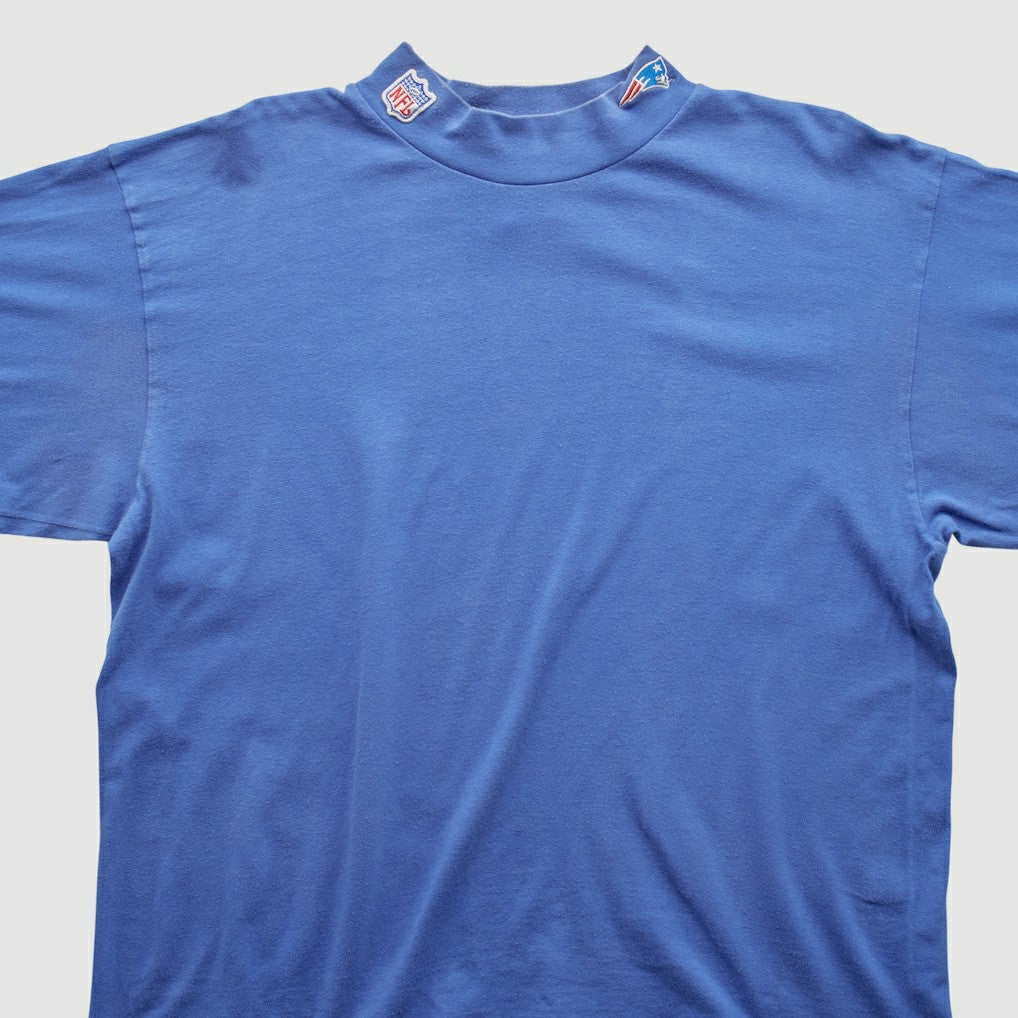 New England Patriots Champion 90s Long Sleeve T-shirt - Blue Vintage online
