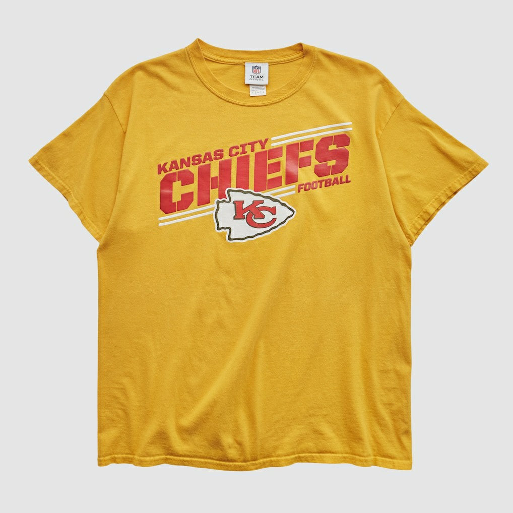 Kansas City Chiefs NFL 2010s T-shirt - Yellow Vintage on sale