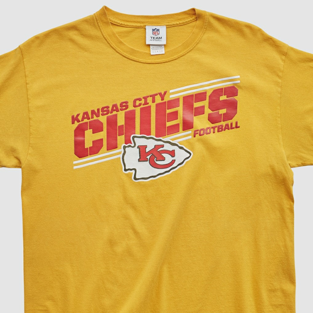 Kansas City Chiefs NFL 2010s T-shirt - Yellow Vintage on sale