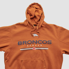 Denver Broncos NFL 2010s Hooded Pullover Sweatshirt - Clay Vintage discount