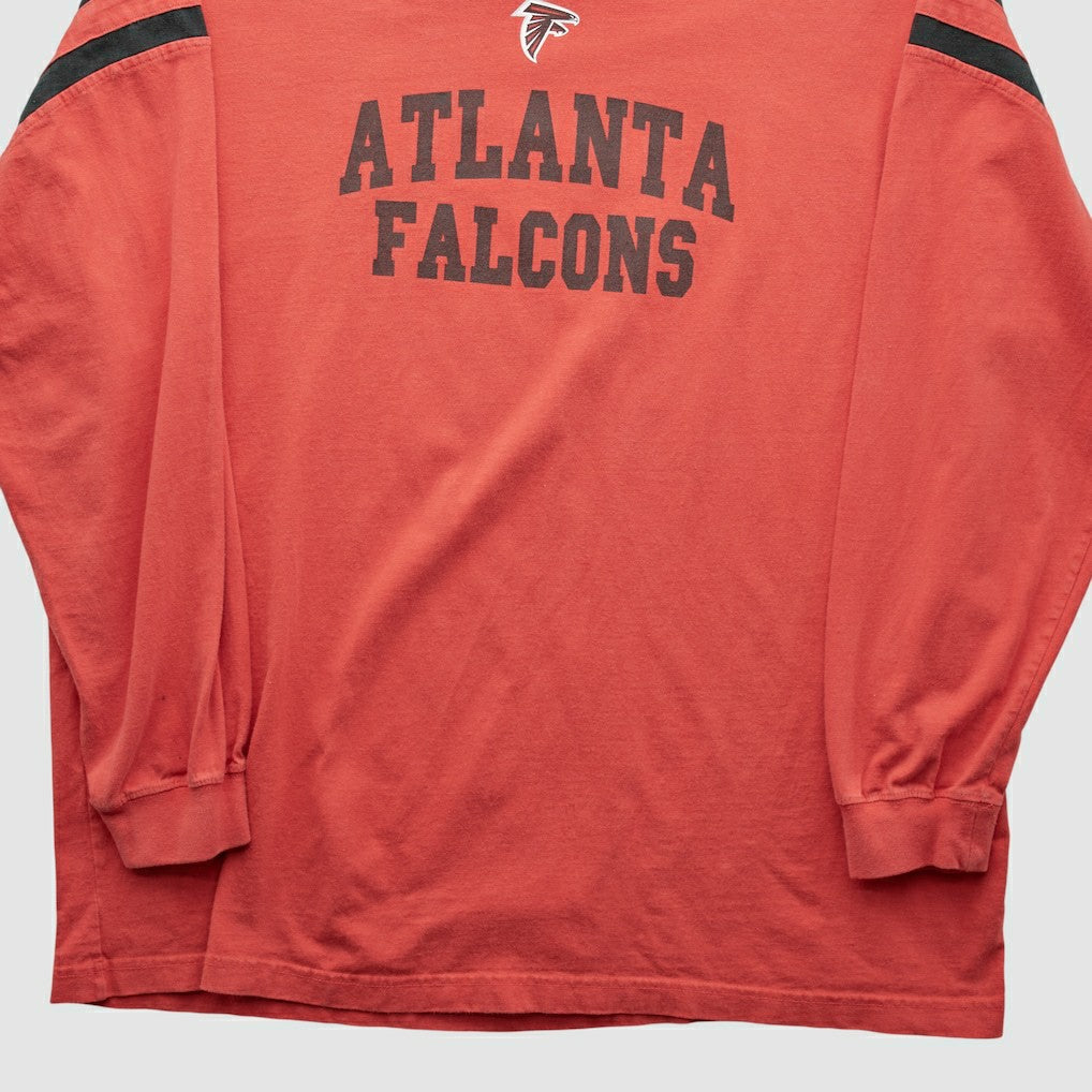 Atlanta Falcons NFL 2000s Long Sleeve T-shirt - Red Vintage outlet