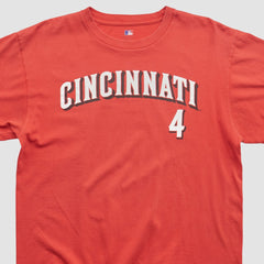 Cincinnati Reds Majestic 2000s T-shirt - Red Vintage
