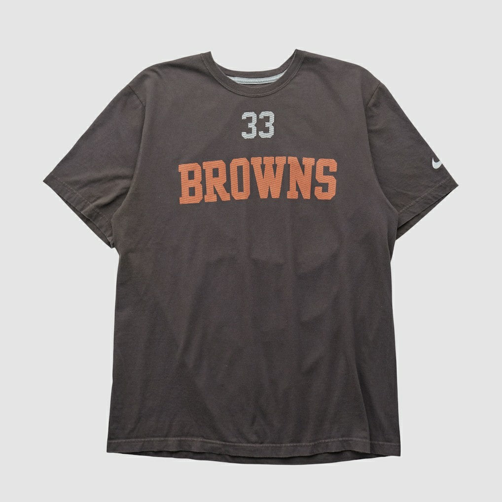 Cleveland Browns 2010s T-shirt - Brown Vintage for sale