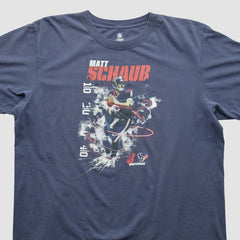 Matt Schaub NFL 2000s T-shirt - Navy Vintage for sale