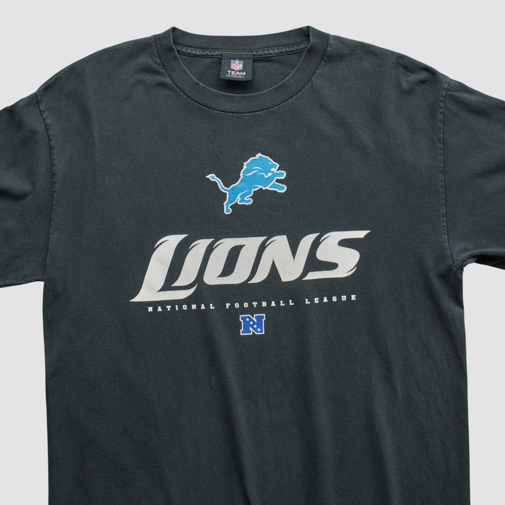 Detroit Lions NFL 2010s Long Sleeve T-shirt - Black Vintage cheap