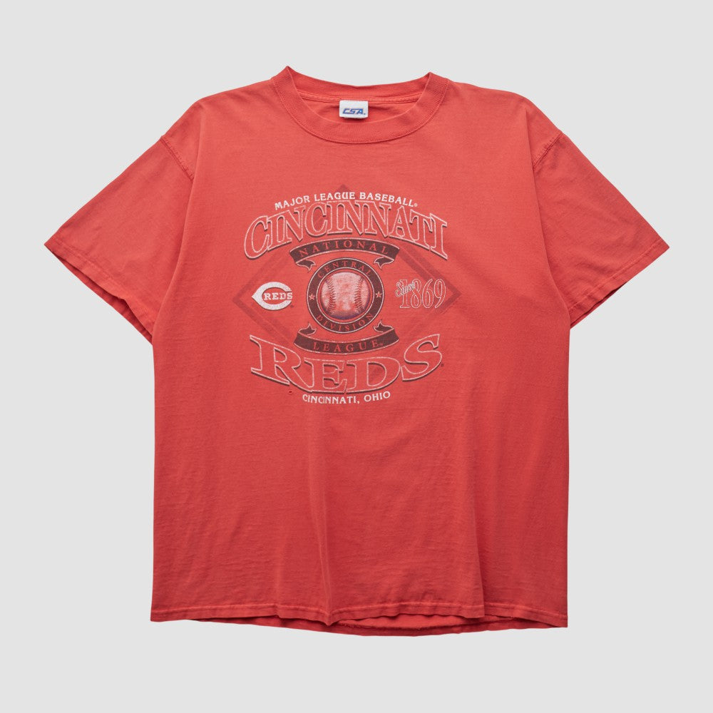 Cincinnati Reds CSA 2000s T-shirt - Red Vintage