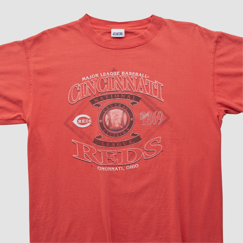 Cincinnati Reds CSA 2000s T-shirt - Red Vintage