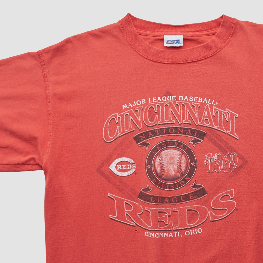 Cincinnati Reds CSA 2000s T-shirt - Red Vintage