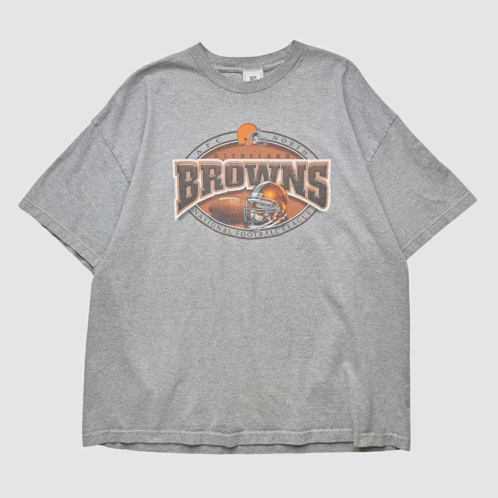 Cleveland Browns NFL 2000s T-shirt - Heather Gray Vintage on sale