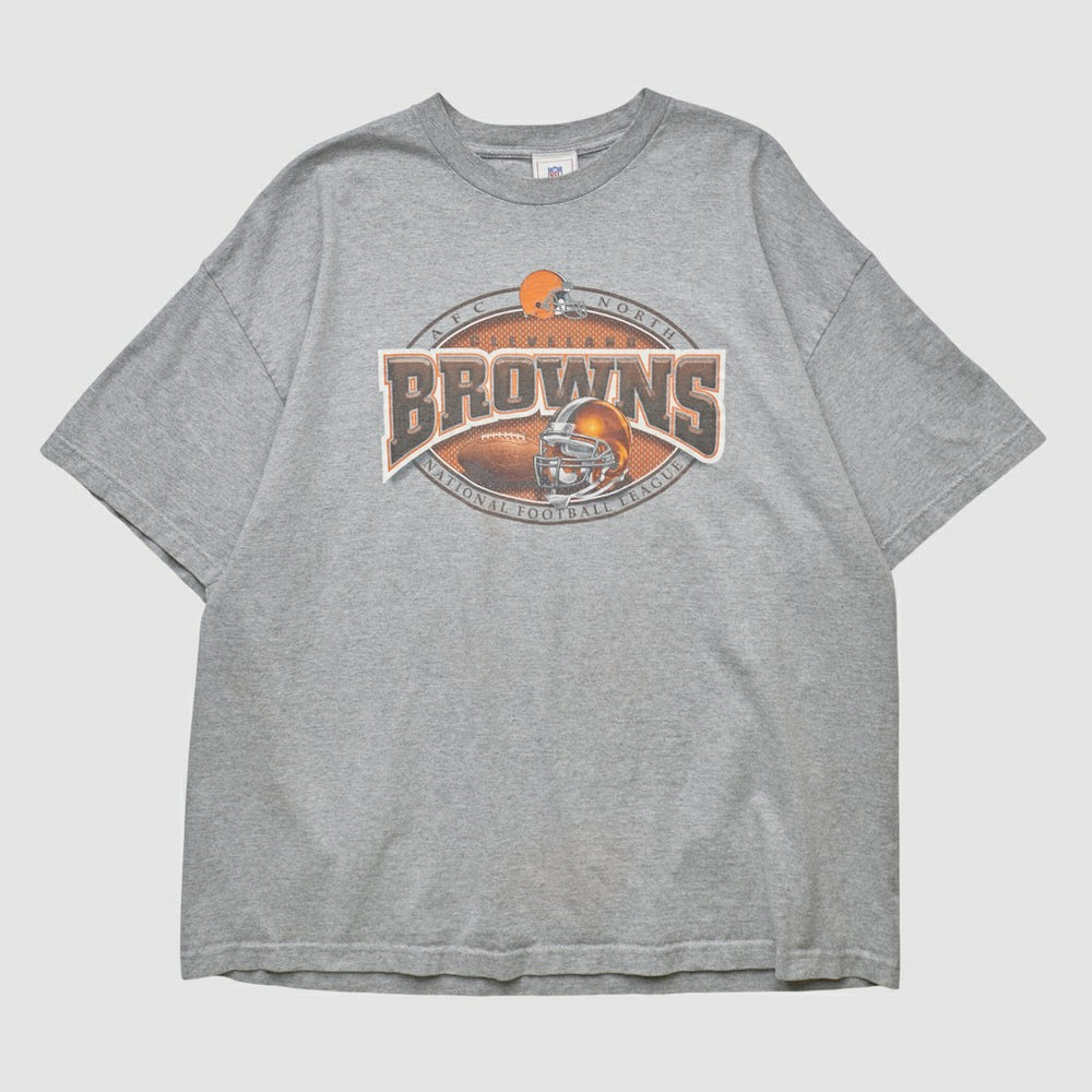 Cleveland Browns NFL 2000s T-shirt - Heather Gray Vintage on sale