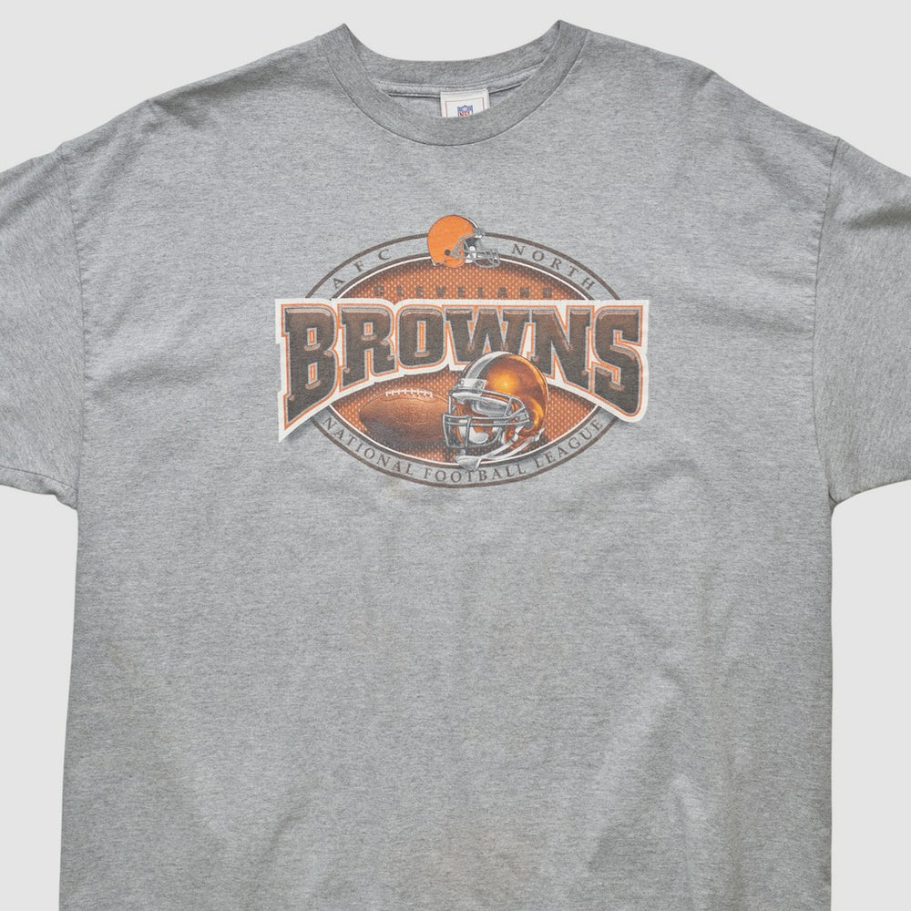 Cleveland Browns NFL 2000s T-shirt - Heather Gray Vintage on sale