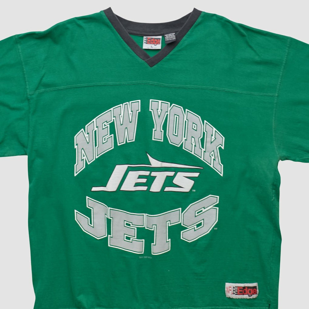 New York Jets The Edge 1997 T-shirt - Green Vintage cheap