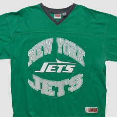 New York Jets The Edge 1997 T-shirt - Green Vintage cheap
