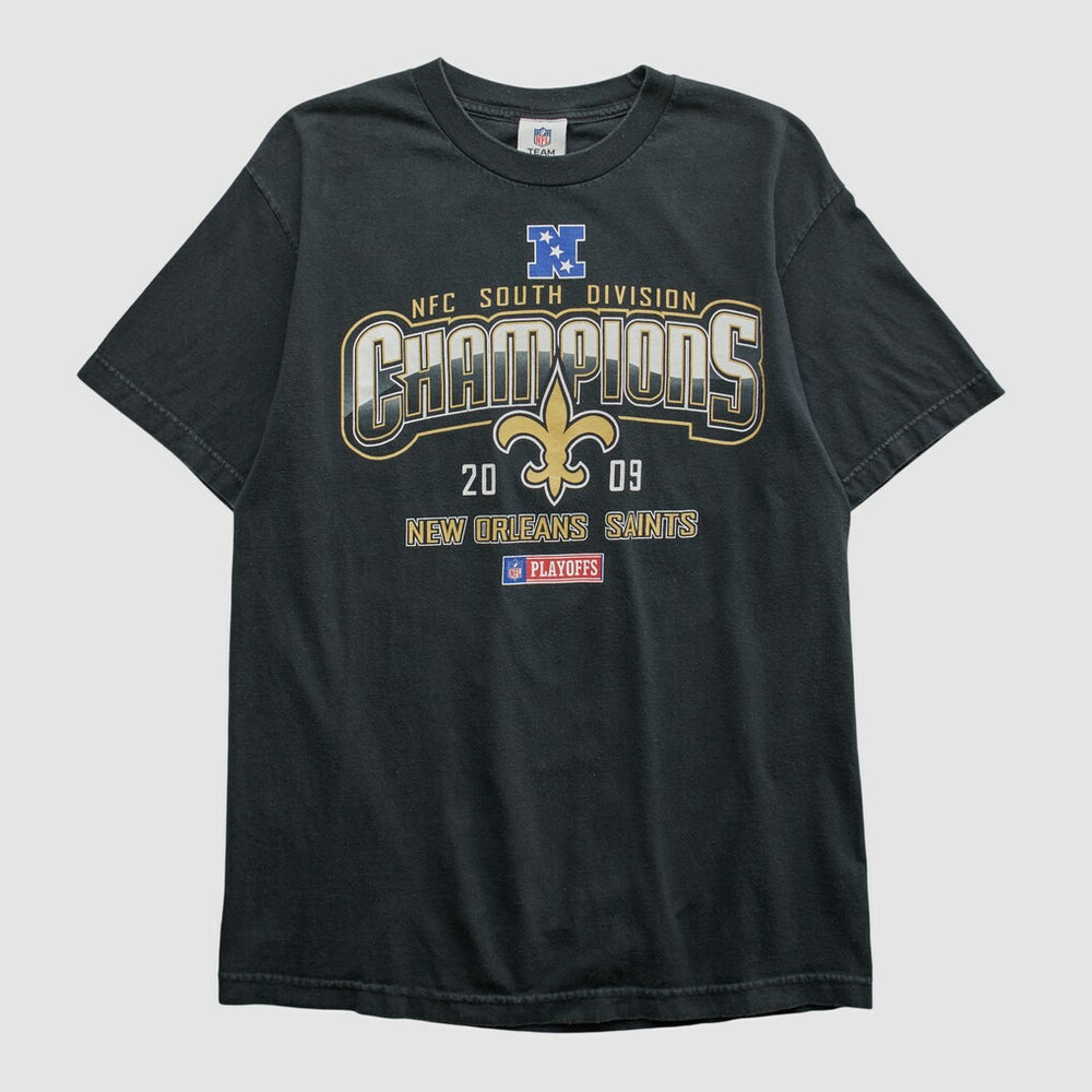 New Orleans Saints NFL 2009 T-shirt - Black Vintage cheap