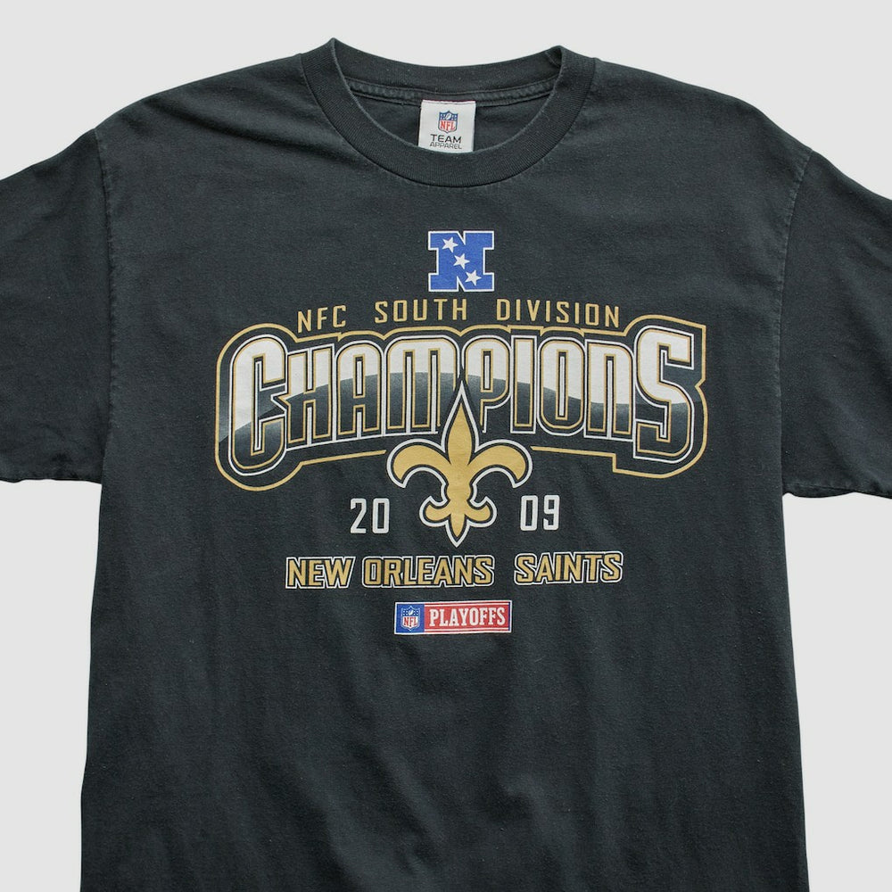 New Orleans Saints NFL 2009 T-shirt - Black Vintage cheap