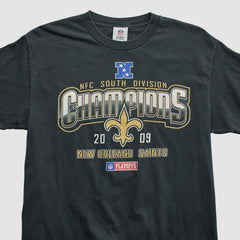 New Orleans Saints NFL 2009 T-shirt - Black Vintage cheap