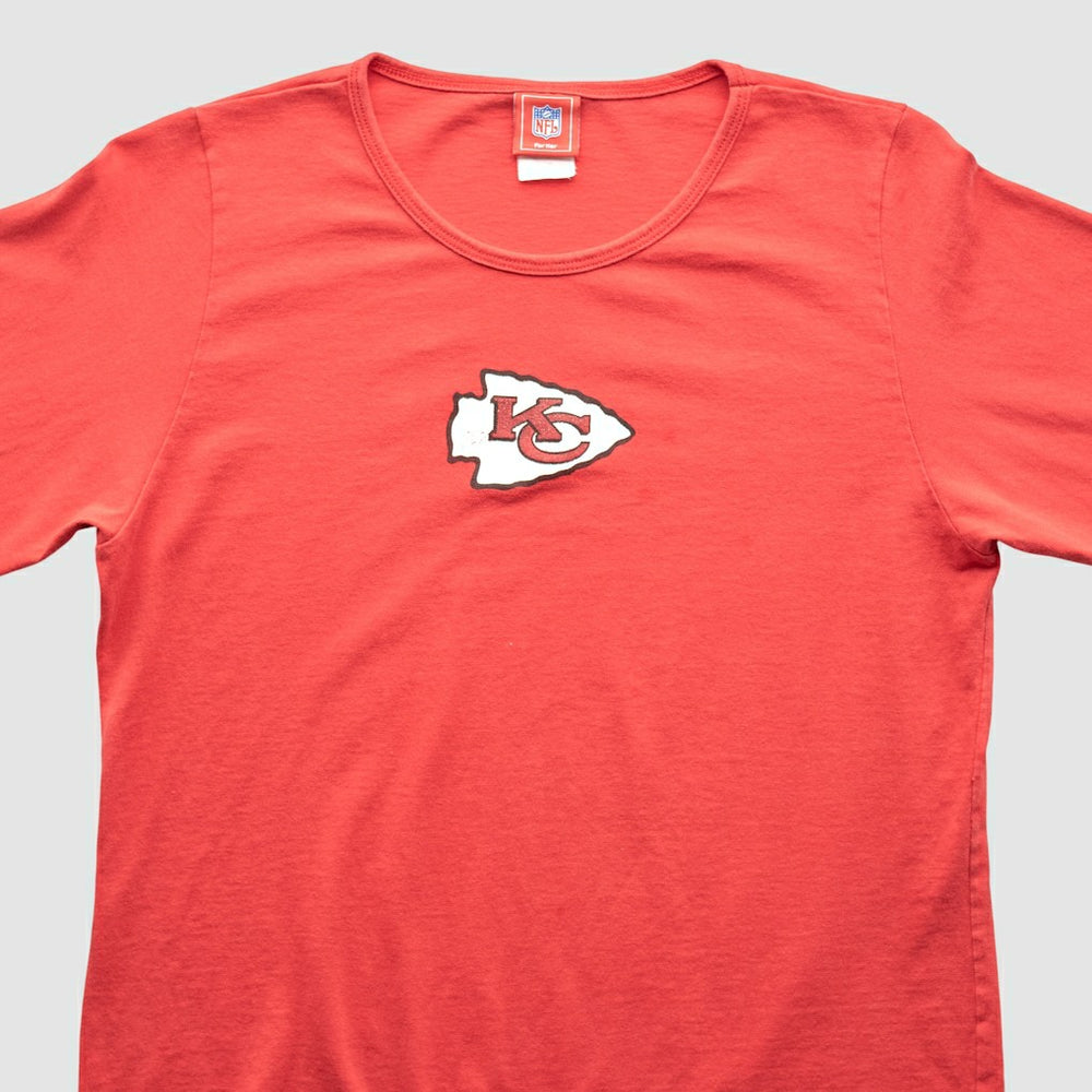 Kansas City Chiefs NFL 2000s Long Sleeve T-shirt - Red Vintage for sale