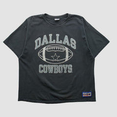 Dallas Cowboys Champion 90s T-shirt - Black Vintage for sale