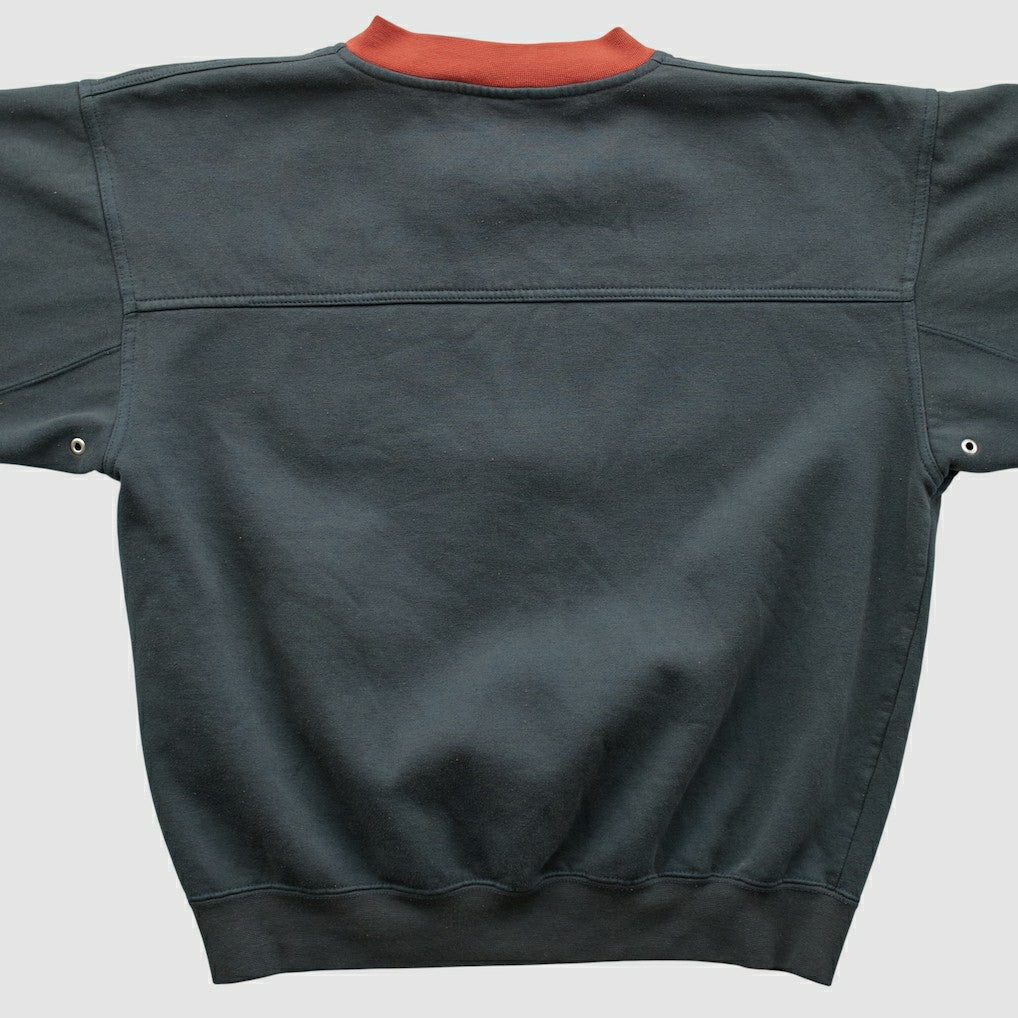 New York Giants Lee Apparel 90s Pullover Sweatshirt - Charcoal Vintage on sale