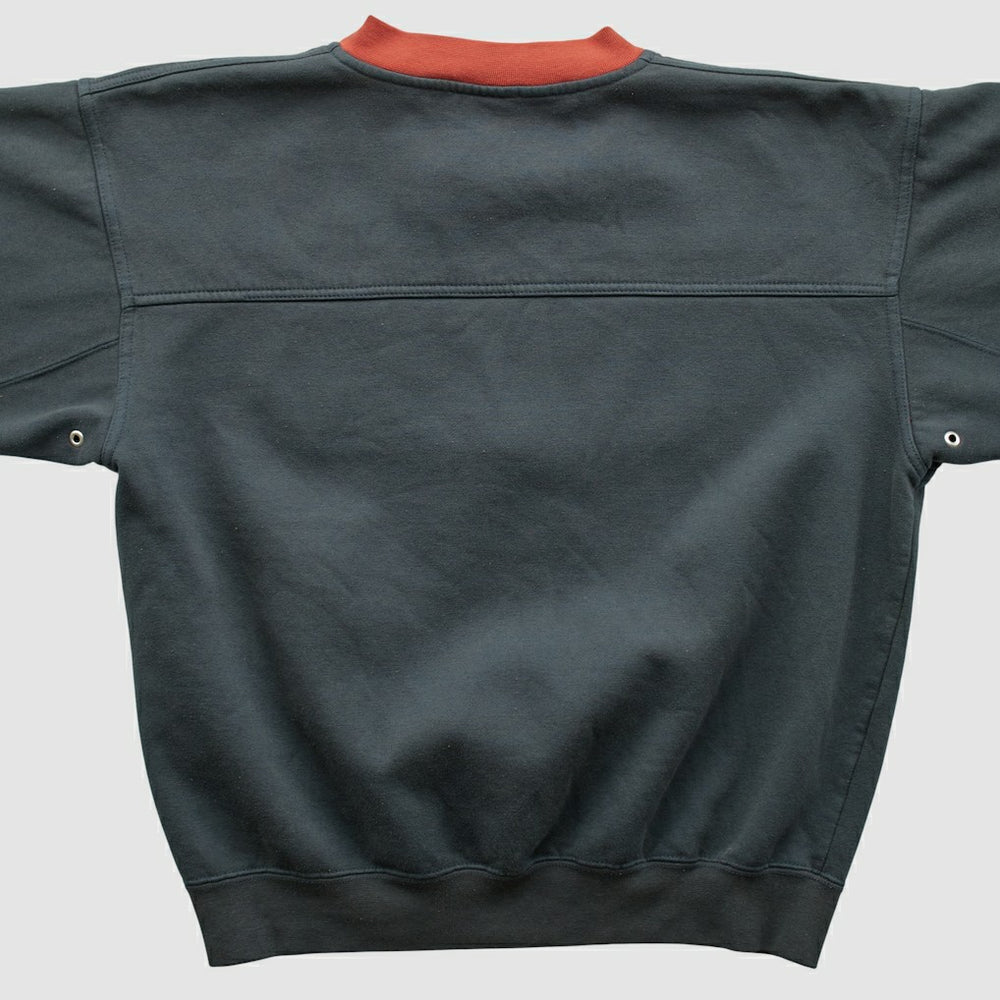 New York Giants Lee Apparel 90s Pullover Sweatshirt - Charcoal Vintage on sale