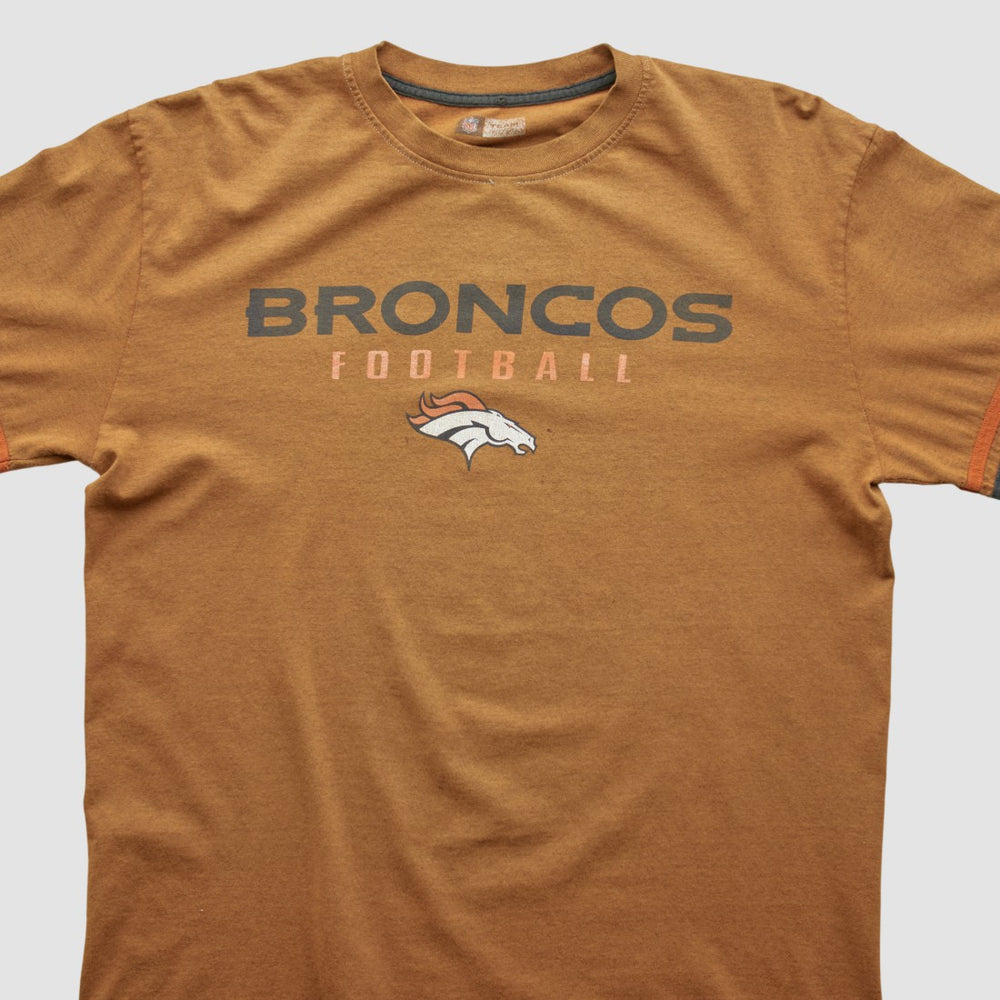 Denver Broncos 2000s Long Sleeve T-shirt - Clay Vintage cheap