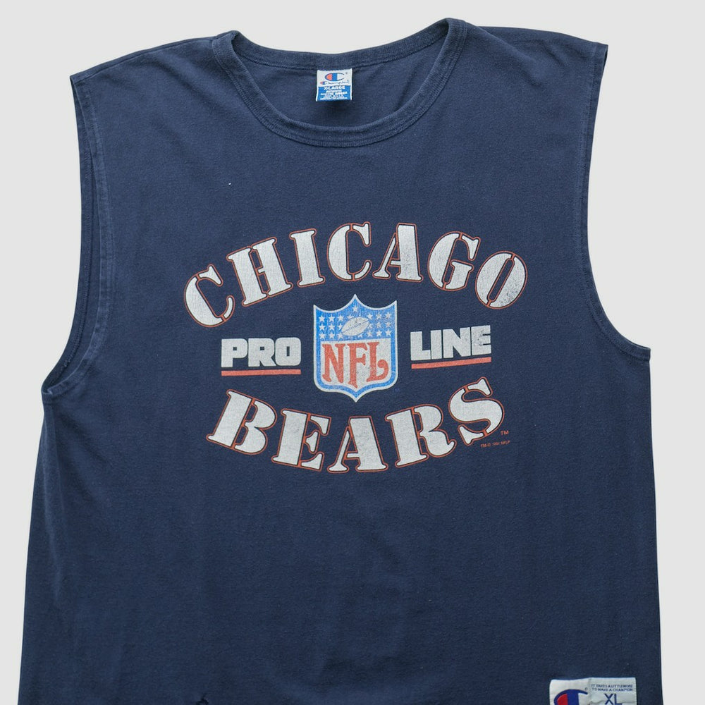 Chicago Bears Champion 90s Tank - Navy Vintage outlet