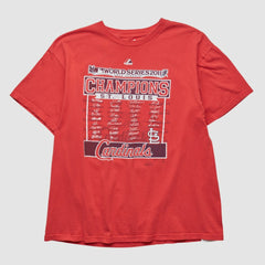 St. Louis Cardinals Majestic 2011 T-shirt - Red Vintage