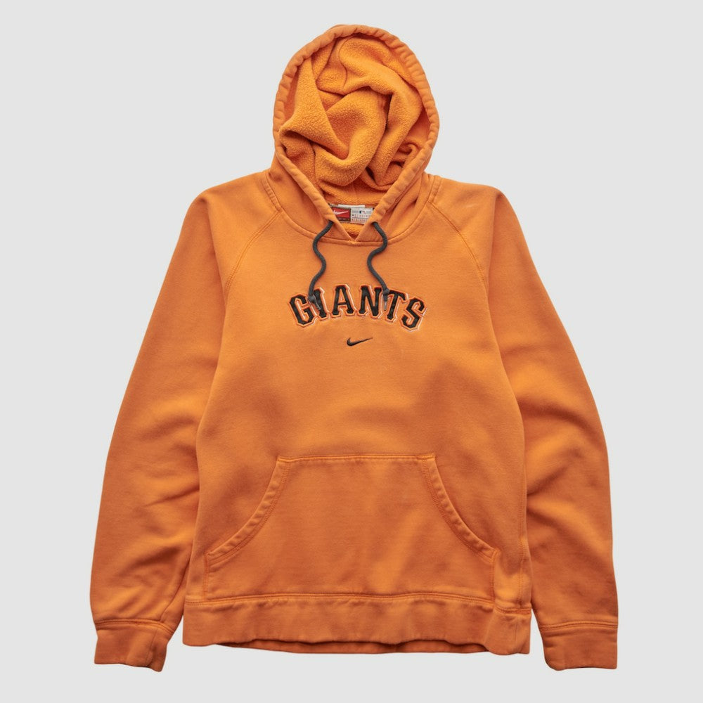 San Francisco Giants 2000s Hooded Pullover Sweatshirt - Orange Vintage | Nike