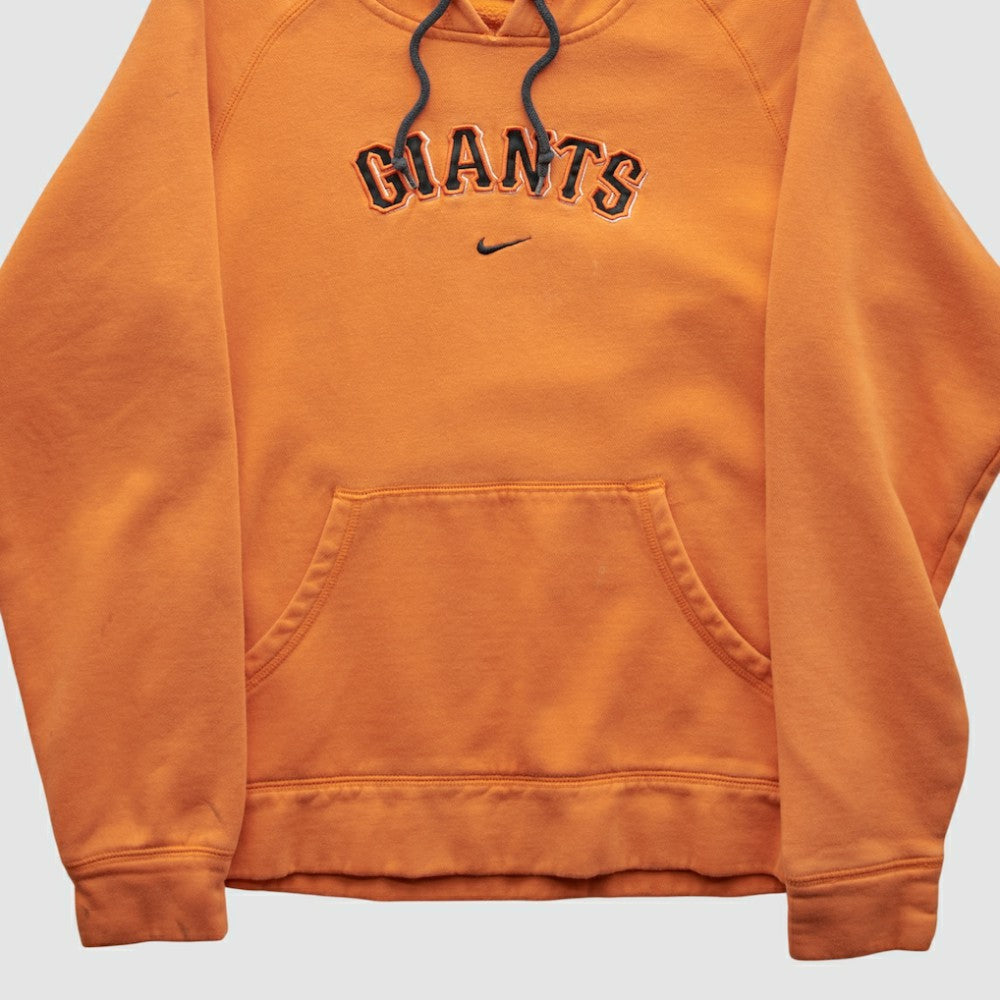 San Francisco Giants 2000s Hooded Pullover Sweatshirt - Orange Vintage | Nike