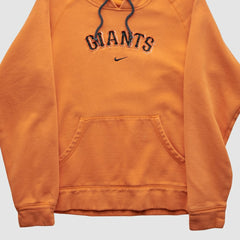 San Francisco Giants 2000s Hooded Pullover Sweatshirt - Orange Vintage | Nike
