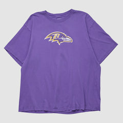 Baltimore Ravens Reebok 2000s T-shirt - Purple Vintage discount