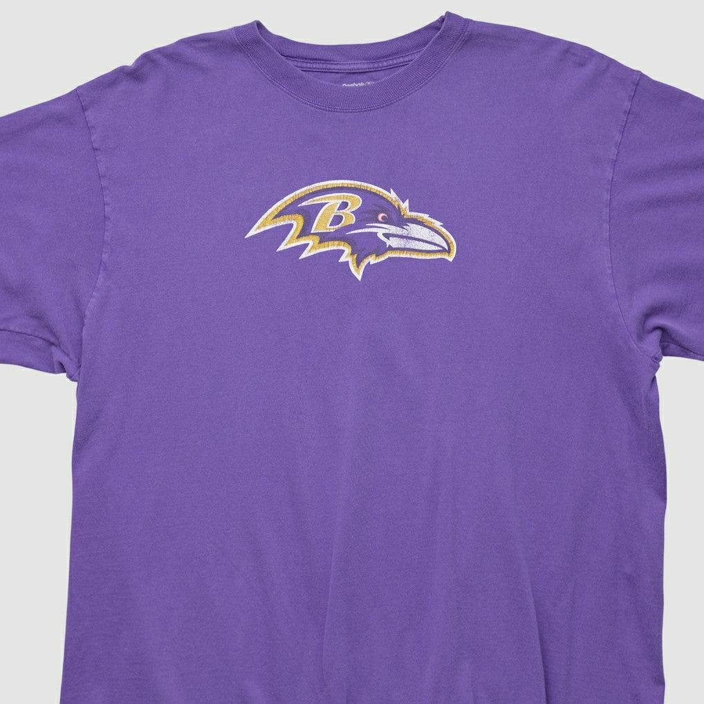 Baltimore Ravens Reebok 2000s T-shirt - Purple Vintage discount