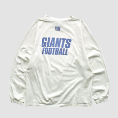 New York Giants 2000s Long Sleeve T-shirt - White Vintage outlet