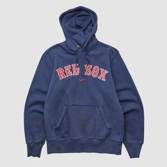 Boston Red Sox 2010s Hooded Pullover Sweatshirt - Navy Vintage | Nike