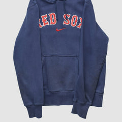 Boston Red Sox 2010s Hooded Pullover Sweatshirt - Navy Vintage | Nike