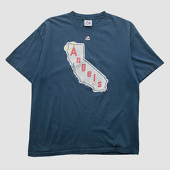 Los Angeles Angels Majestic 2010s T-shirt - Navy Vintage