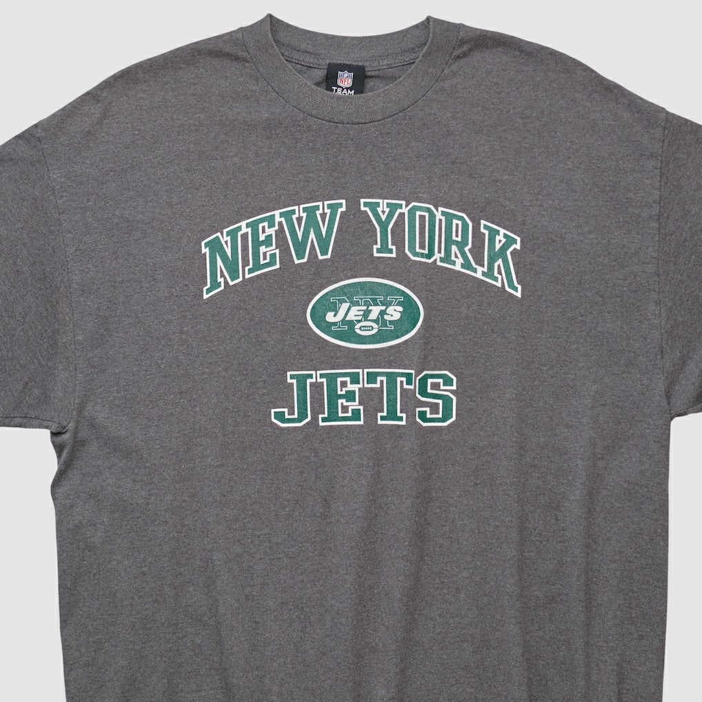 New York Jets NFL 2010s T-shirt - Dark Heather Gray Vintage outlet