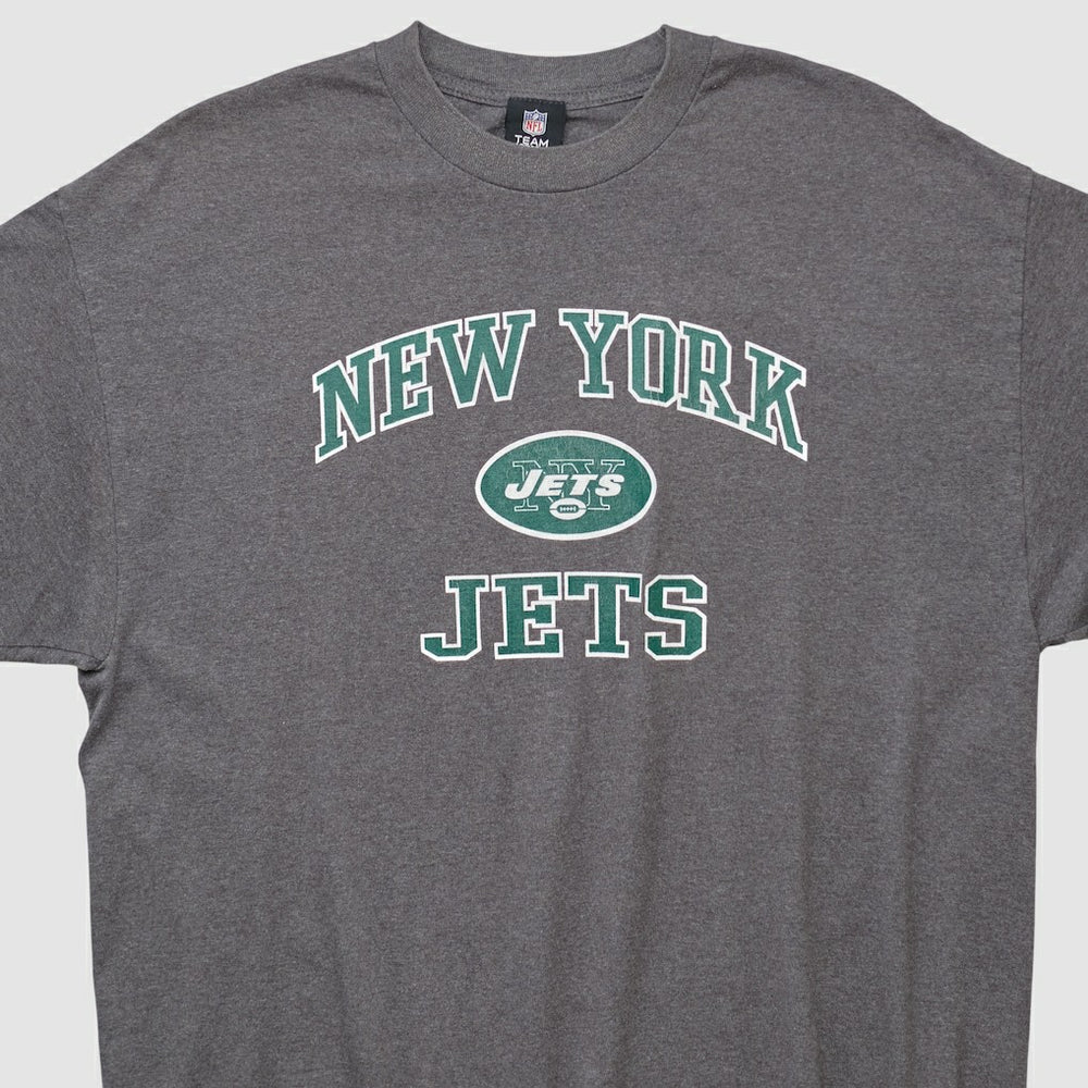 New York Jets NFL 2010s T-shirt - Dark Heather Gray Vintage outlet