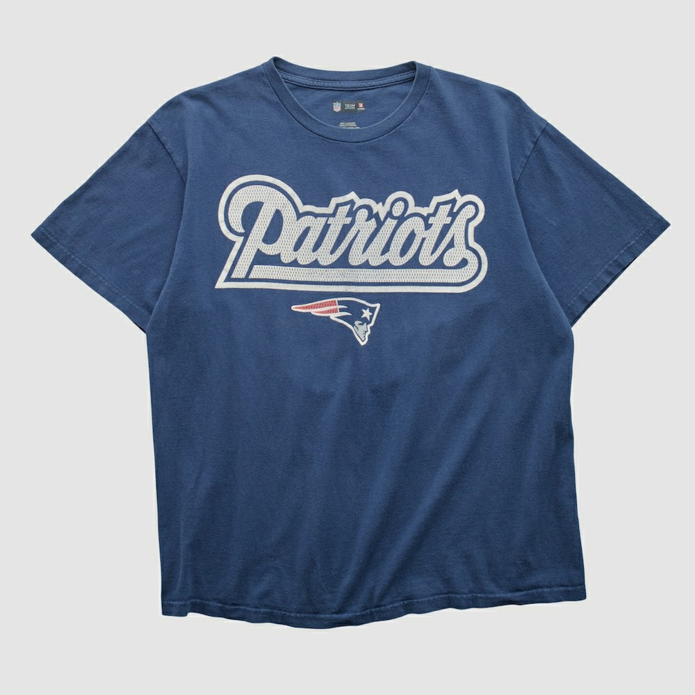 New England Patriots NFL 2000s T-shirt - Navy Vintage outlet
