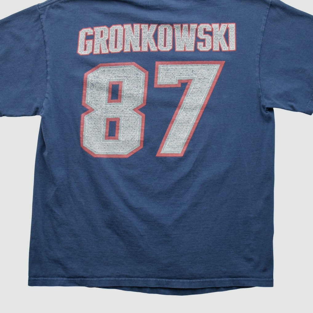 New England Patriots NFL 2000s T-shirt - Navy Vintage outlet