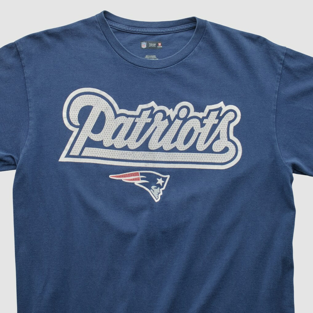 New England Patriots NFL 2000s T-shirt - Navy Vintage outlet