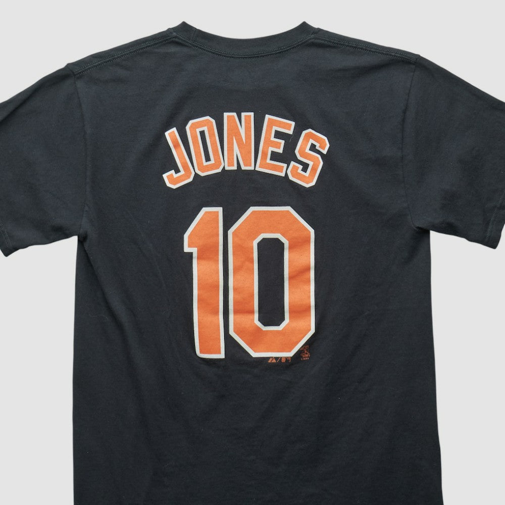 Baltimore Orioles Majestic 2000s T-shirt - Black Vintage