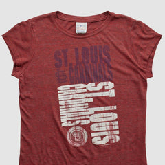 St. Louis Cardinals Genuine Merchandise 2010s T-shirt - Maroon Vintage