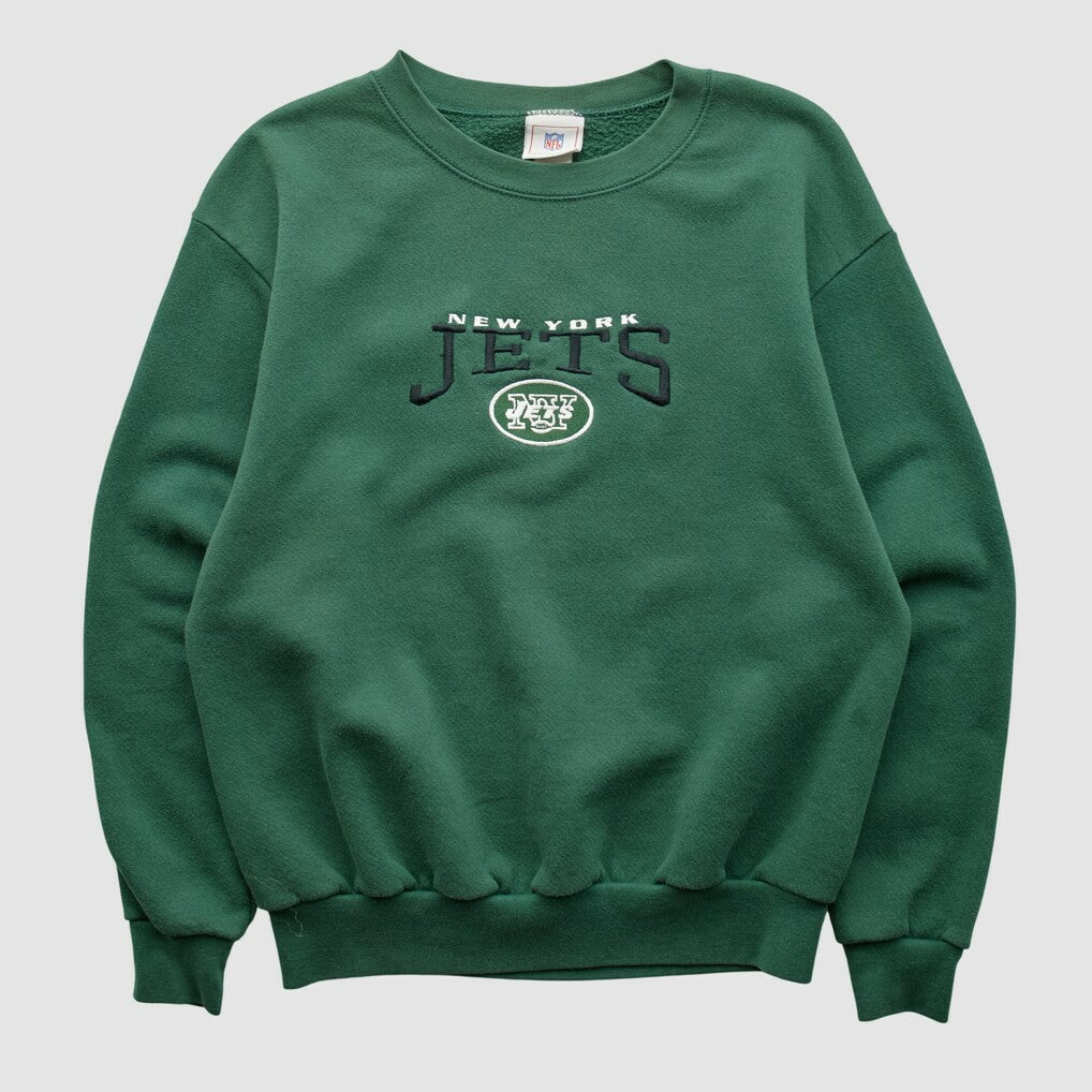 New York Jets NFL 2000s Pullover Sweatshirt - Green Vintage outlet