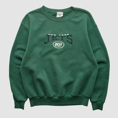New York Jets NFL 2000s Pullover Sweatshirt - Green Vintage outlet
